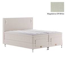 Mattsons Beds Lotus Ställbar Säng 105x210 Vit - Magdalena Off White (105x210)