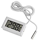 Richer-R Luftfuktighetsmätare, mini hygrometer temperatur digital LCD-termometer sensor för kyl och frys