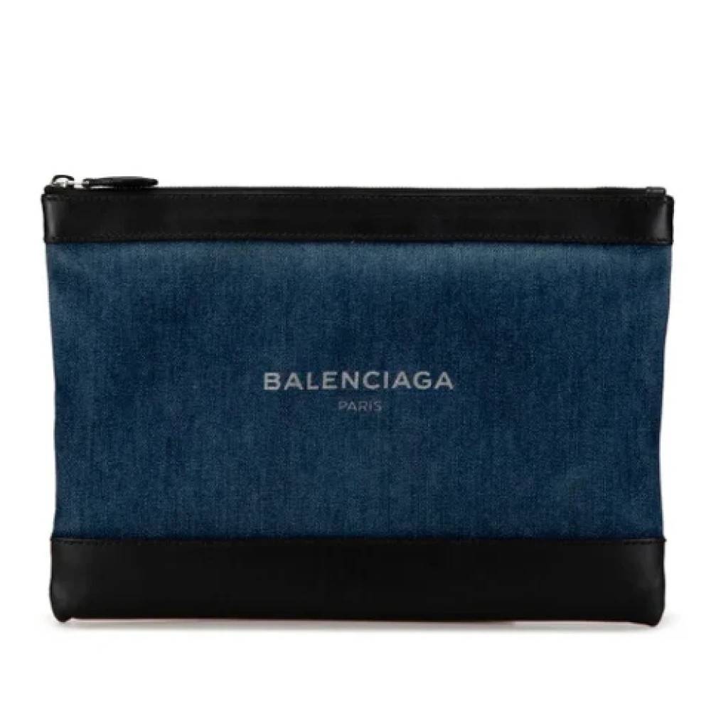 Balenciaga Vintage Pre-owned Laeder clutches - Vintage - Dame - Sort - ONE SIZE -