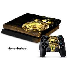 PS4 skin til konsol og to controllere. Fenerbahce.