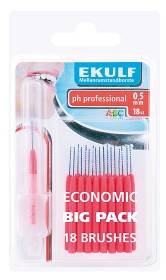 EKULF Mellanrumborste PH 18 st 0,5 mm
