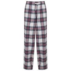 Flanellbyxor / Pyjamasbyxor | Dam - Vit/Rosa - S