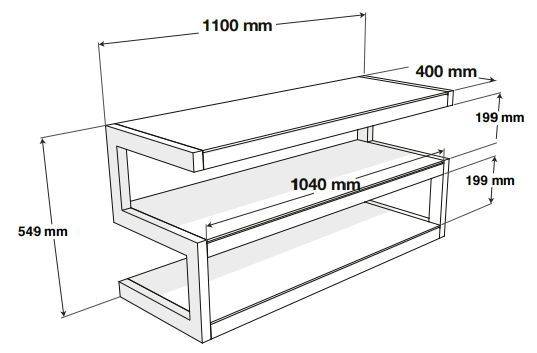 Norstone Esse Oak & Walnut - Vit ek Vit/Ek