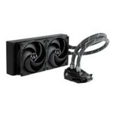 Arctic Liquid Freezer II 240 - Flüssigkühlsystem-CPU-Wärmetauscher mit integrierter Pumpe - (für: LGA1156, LGA1155, LGA1150, LGA1151, LGA2011-3 (Square ILM)