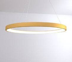 Lunaop Slim Body pendel fra Martinelli Luce - Ø120 cm / Perleguld / 4000K