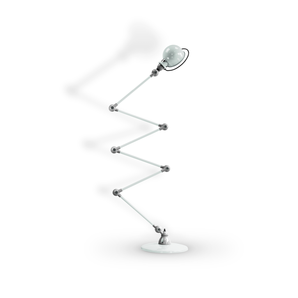 Loft D9406I gulvlampe fra Jieldé - White / Blank/poleret