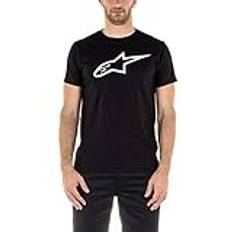 Alpinestars Heritage Blaze Tee – herr t-shirt, sportig kortärmad tröja, kroppsbetoning snitt, Outdoor Sportswear svart/vit XX-L