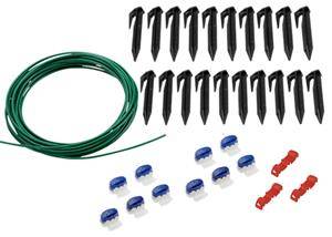 Reparationskit til Adano Robotplæneklipper - 10m kabel(2,7mm), 20 plø