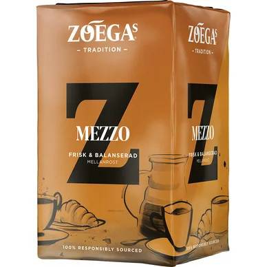 Zoegas Zoégas Mezzo formalet 450 g, 12 stk. YXKAFFE-5047
