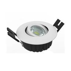 Punto 30 downlight LED 5W incl. driver Mat hvid IP44