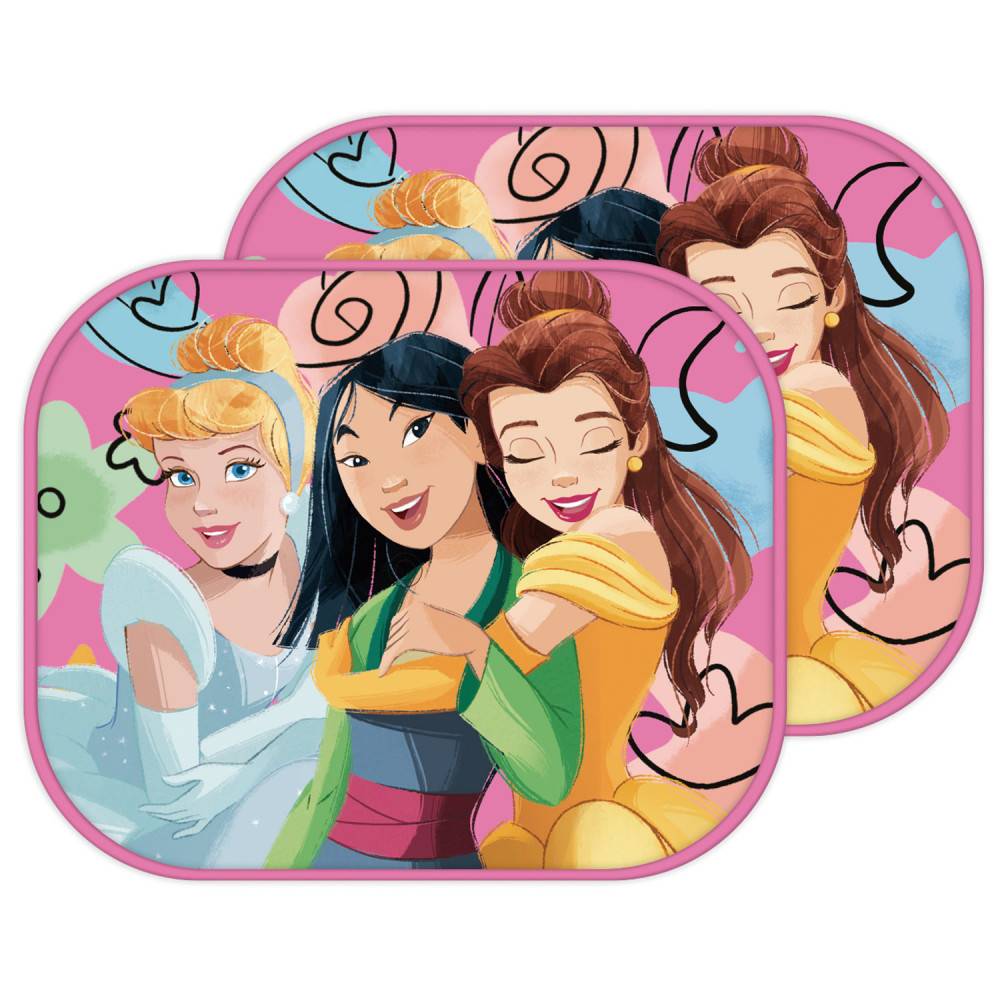 Disney Princess Hug solskydd för fönster, 2-pack