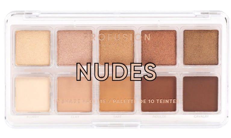 Profusion Essentials 10 Shade Palette Nudes 103 g