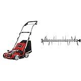 Einhell Akku-Vertikutierer-Lüfter GE-SA 36/35 Li-Solo Power X-Change (36 V, Brushless, 35cm Messerwalze, 28L Fangsack, einstellbare Arbeitstiefe, ohne Akku, inkl. Ersatzmesserwalze)