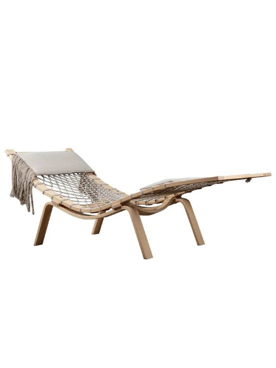 PP135 Hammock af Hans J. Wegner Sæbebehandlet / Standardstof / Eg - Jacobsen Plus