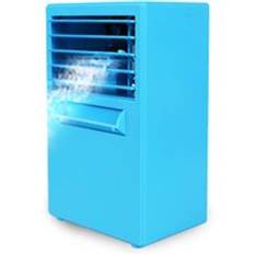 B&#xE4;rbar luftkonditionering fl&#xE4;kt mini evaporativ luftcirkulator kylare luftfuktare hemmakontor bord skrivbord st&#xE5;ende luftkonditionering - Bl&#xE5;