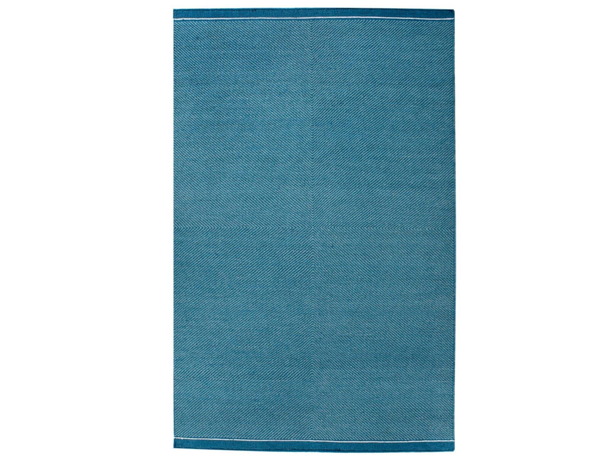 C. Olesen - Berlin tæppe - B140 x L200 cm / Petrol/Light Blue
