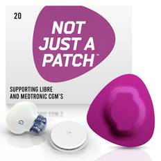 Not Just a Patch Plastre til Freestyle Libre 1 & 2 og Medtronic, 20 stk. (Lilla)