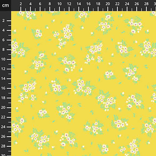 Tula Pink – True Colors Spring 2025, "WHAT A DITZ/BUTTERCUP".
