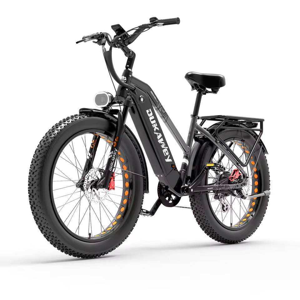 LANKELEISI DM530 PLUS Electric Bicycle, 52V 20AH Battery, 1000W Motor, 26 * 4.0 Inch Fat Tire, Mountain E-Bike