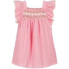 Louise Misha Martine Kjole Pink Fragola Vichy 5 Y  Lyserød  5 år  kvinde