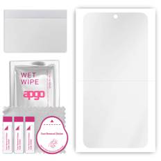 apgo Hydrogel Ultra-Clear Screen Protector for Samsung Galaxy S22, Hydrogel Film, Flexible, Soft TPU with positioning layer easy installation