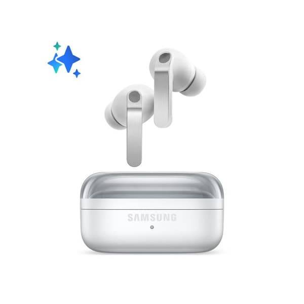 Samsung Galaxy Buds4 Pro SM-R640NZWAITV TWS In-Ear Bluetooth 6.1, ANC, 360° ljud, IP57, Vit