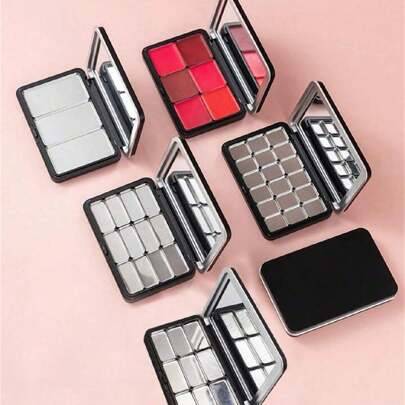 3/6/9/12/18 Fack Tom Magnetic Eyeshadow Palette Makeup Förvaringslåda, läppstift och Concealer Organizer - Multifärgad