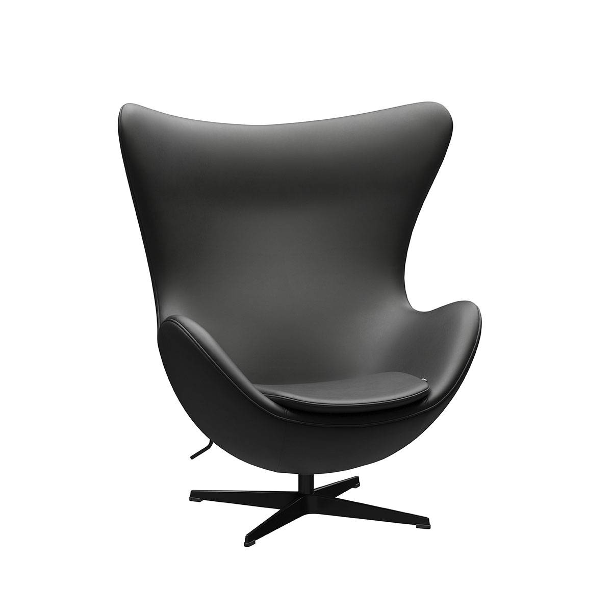 Fritz Hansen | 3316 Ägget Essential Leather Black