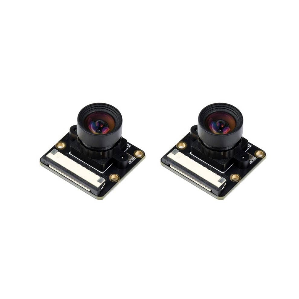 2X OV9281-110 Mono Camera for Raspberry Pi, Global Shutter, 1MP