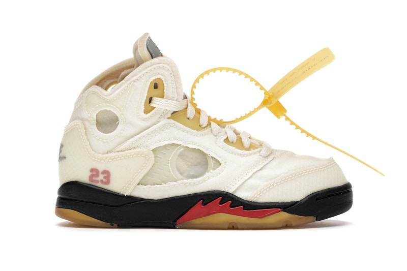 Jordan 5 Retro Off-White Sail (PS) - 27.5 / Standard