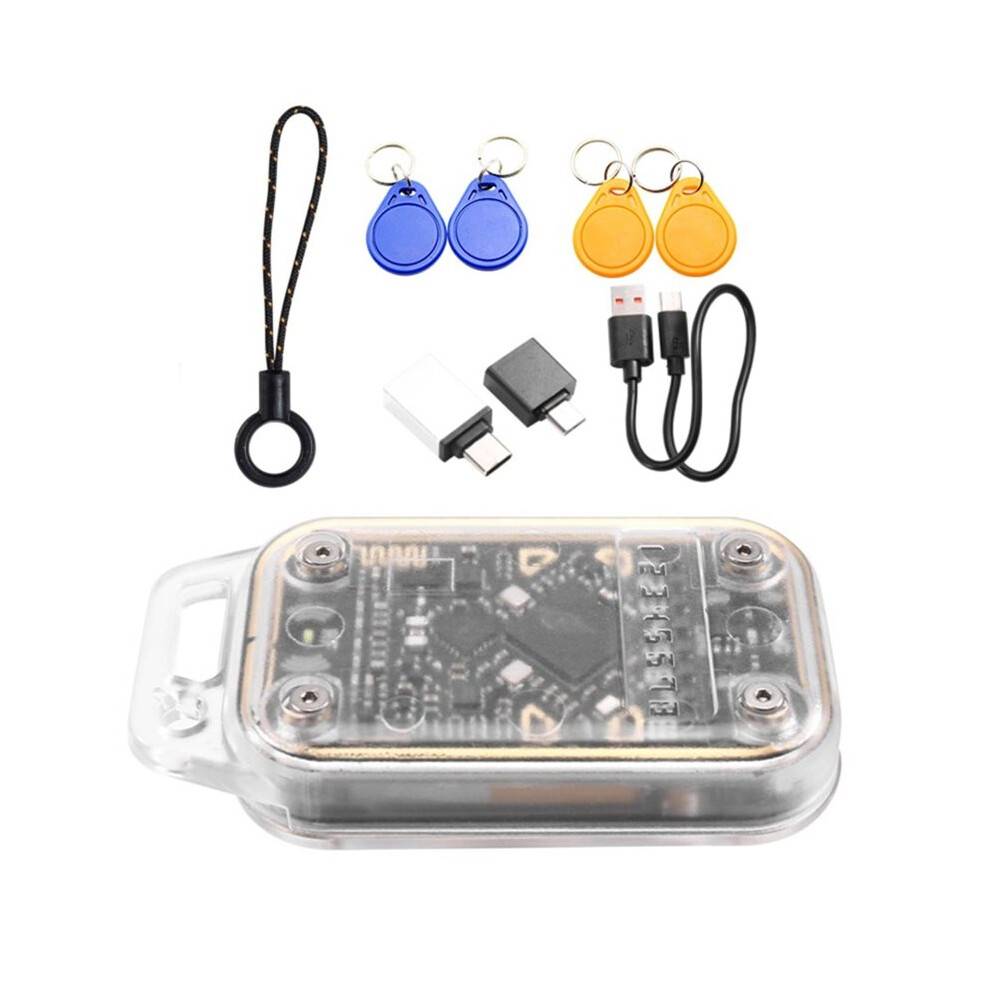 Chameleon V3.0 RFID Chip Reader ID IC Tag Copyer NFC Reader Writer Card Emulator+2XUID/CUID Keychain