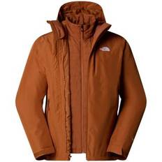 The North Face Men Carto Mono Triclimate Hooded Jacket Burnt Umber