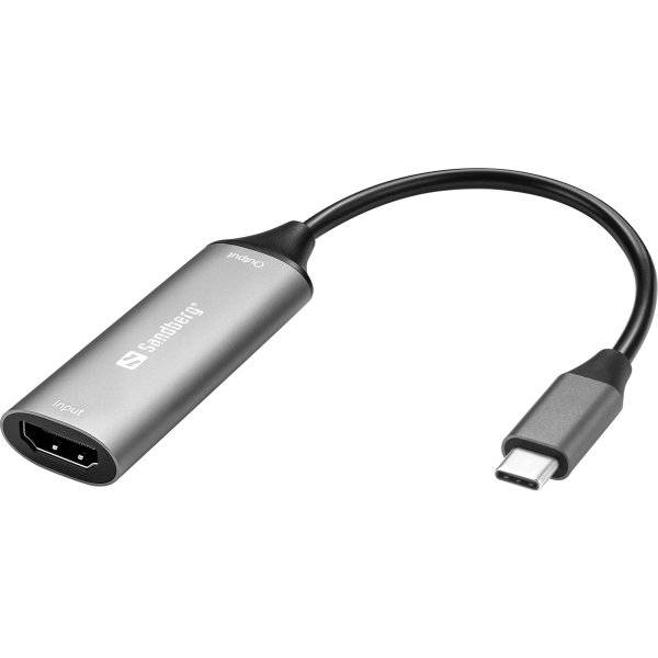 Sandberg HDMI-optageadapter til USB-C