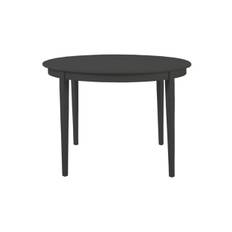 STOCKHOLM 2.0 Utdragbart Matbord - Black, Ø: 115 cm - L: 259 cm