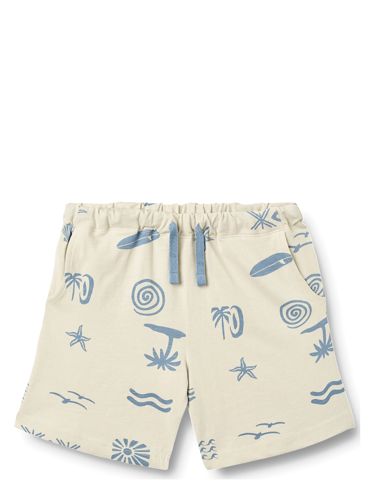 Wheat Jersey Shorts Kalle - Cream - 128