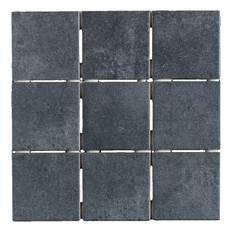 Mosaik Art-Tec Antracit Matt 10X10 Cm 1.08M²/Krt