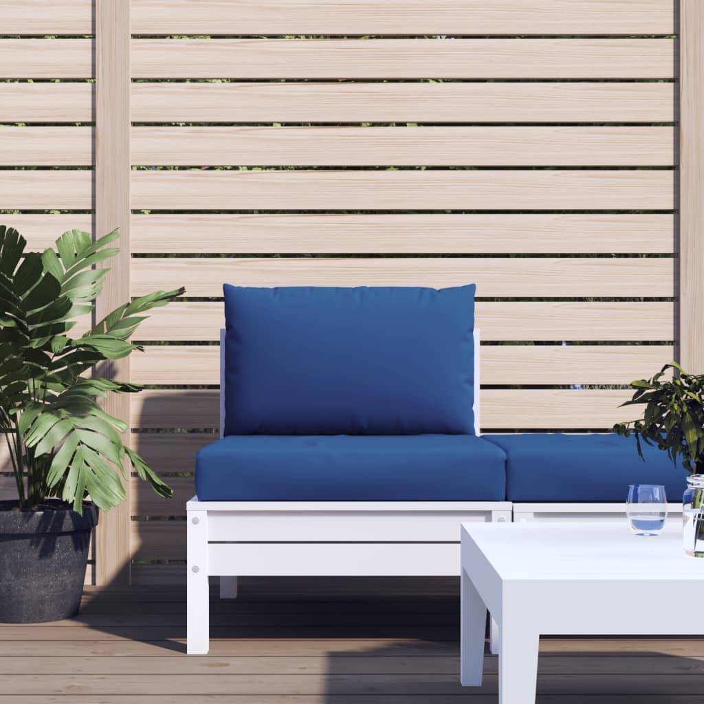Pallehynder Oxfordstof Marineblå - Blå / Midtersofa