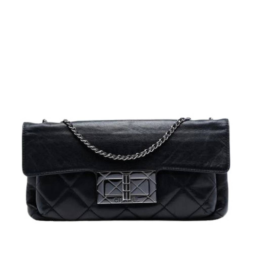 Chanel Vintage Pre-owned Vintage Skuldertaske - Vintage - Dame - Sort - ONE SIZE - Uld