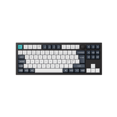 Keychron Q3 MAX 80% Knob Wireless Tri-Mode QMK/VIA - Gateron Jupiter Brown - ND - Gaming Tastatur - Uden Numpad - Nordisk - Sort