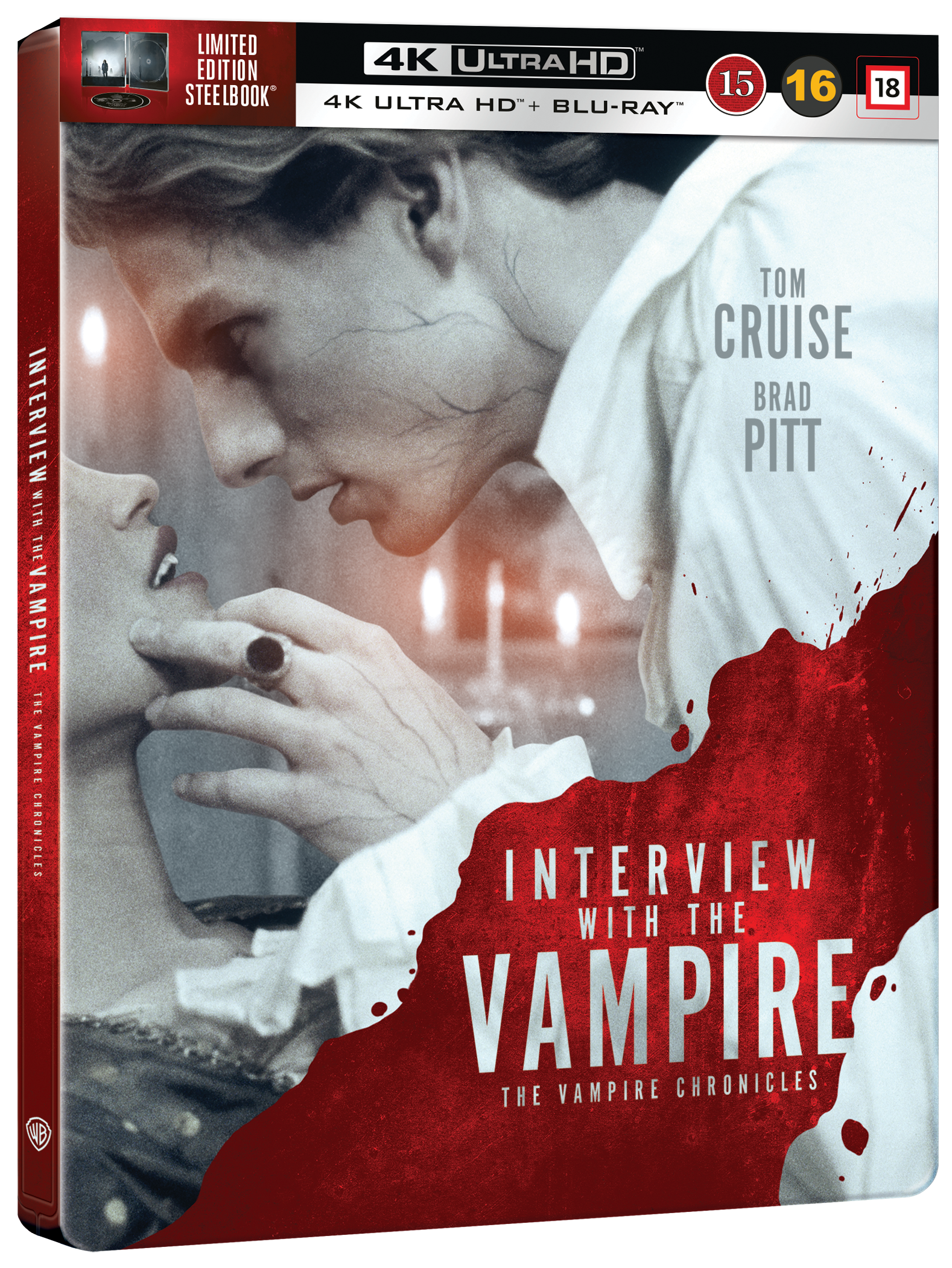 Interview With The Vampire Limited Steelbook Edition (4K Ultra HD + Blu-Ray)