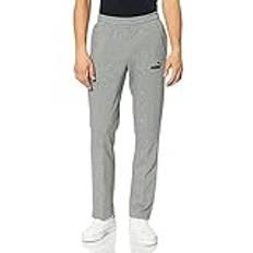 PUMA Herren ESS Logo Pants TR op SRL Hose, Medium Gray Heather, S