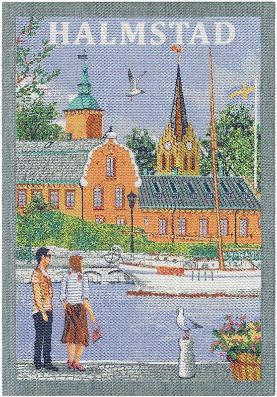 Halmstad kökshandduk Ekelund