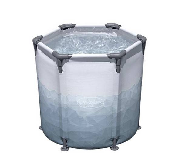 Lay-Z-Spa IS-BAD inkl. pumpe Ø90cmx80cm - 1 pers. - PoolOasen.