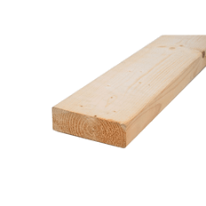 45x145 høvlet spærtræ C18/24 længde fra 600cm 70% PEFC