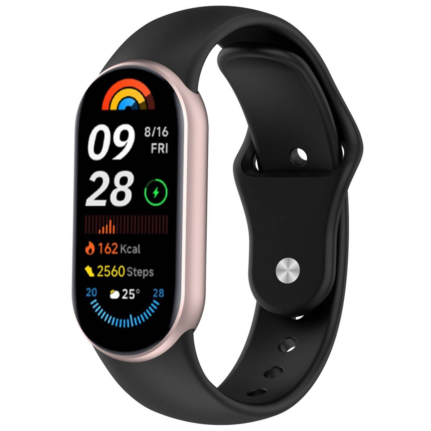 TEMU Dressy Athletic Silicone Strap For Xiaomi Band 10 9 8 Nfc Women/men Replacement Watch Bands Smartwatch Wristband Release Watch Band For Miband10/9/8 Smartwatch Additions