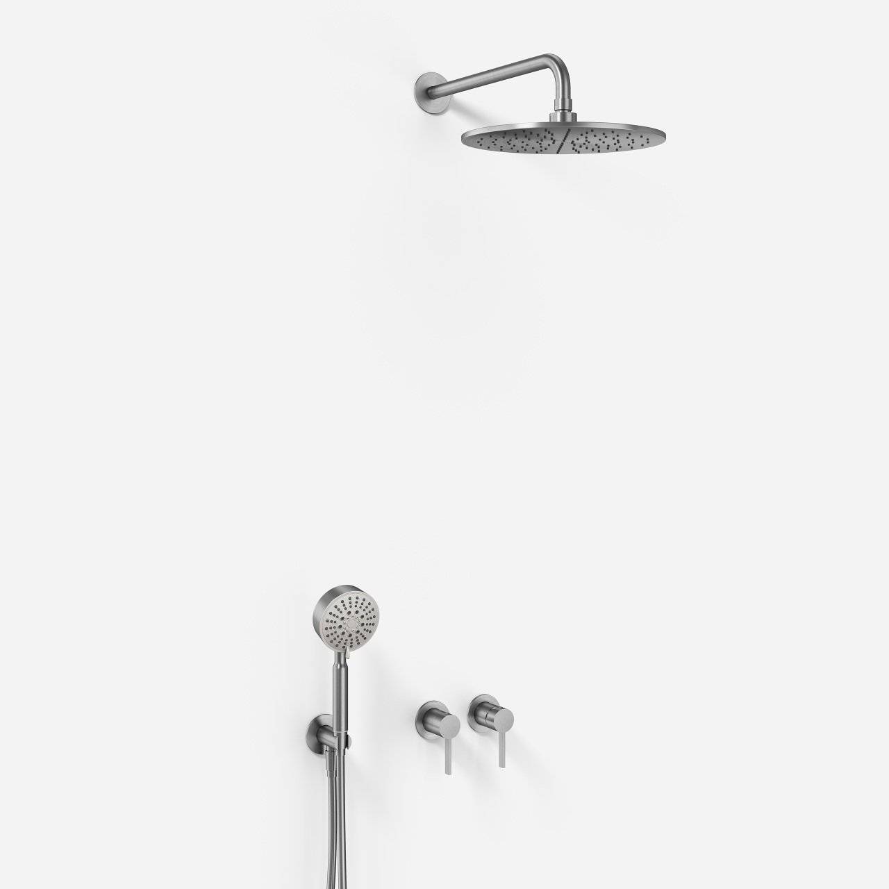 ArkiLife AVAO AA801 S01 - Ø30 Wellness Rain m/EasyClean, Borstat Rostfritt Stål
