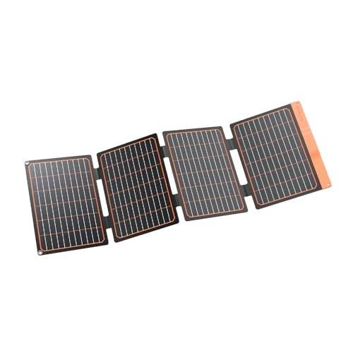 FlexSolar 40 W solpanel, USB-C(PD2.0), USB-A (QC3.0) bärbar hopfällbar solladdare, strömnödsituation IP67 vattentät camping vandring backpacking utomhus för telefoner powerbank surfplattor surfplattor