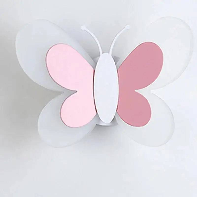 ButterflyGlow – LED Vägglampa i Fjärilsdesign för Rummet - Vit INGEN Dragkedja / Varm Vit (2700-3500K)