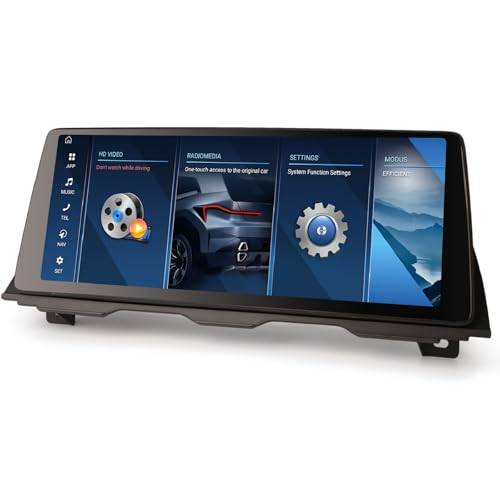 Android 16.0 Qualcomm 8 Core 8 GB + 128 GB bilstereo för BMW 5er F10/F11 (2013-2016) NBT GPS Satnav Wireless Carplay Android Auto WiFi 4G USB DSP Bluetooth 5.1 CANbus IDRIVE DAB+ 12,4 tum IPS 2K