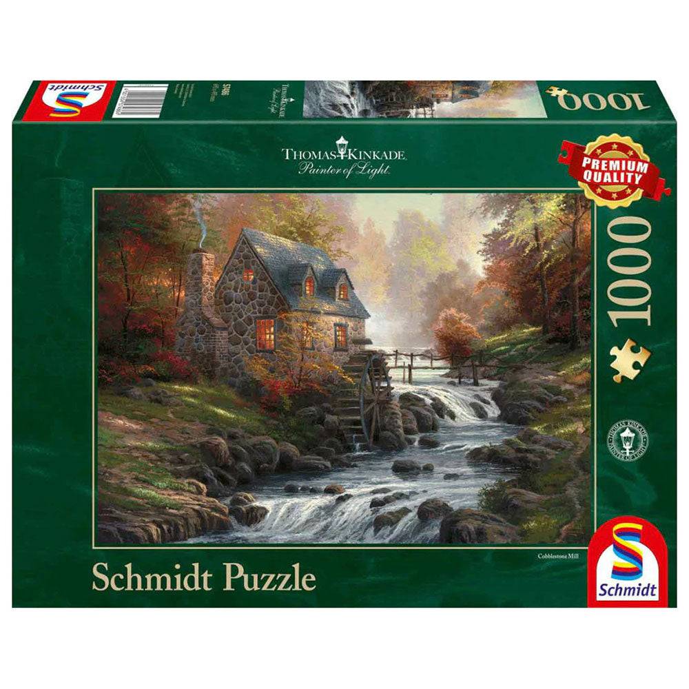 Puzzle - Thomas Kinkade: Cobblestone Mill (1000 pieces) Default Title